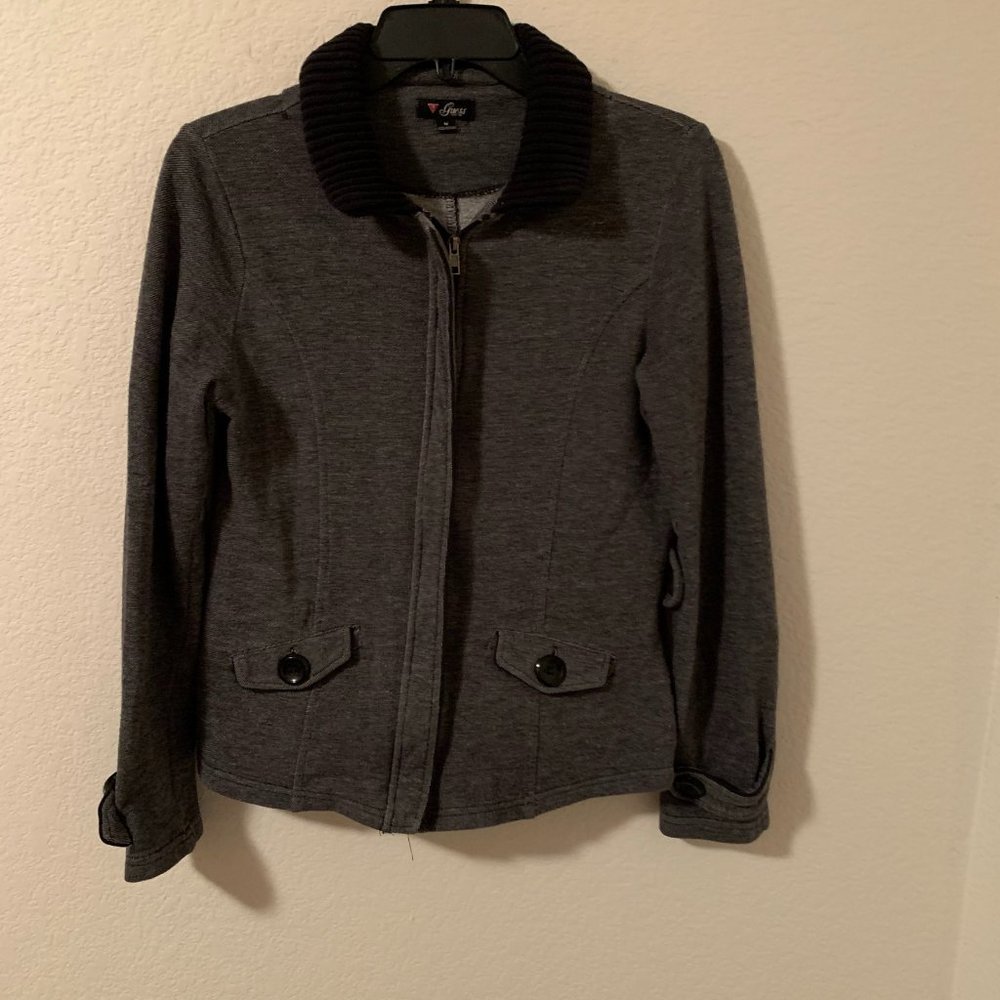 Guess M gray and black jacket